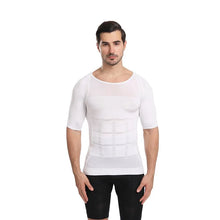 INSELLE Men Body Shaper Slimming Compression Vest Undershirt Seamless Waist Trainer Tank Top Belly Control Weight Loss Shapewear