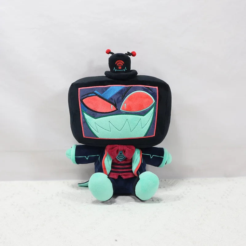 Cute Hazbin Hotel S3 Vees Villainous Vox Niffty Plush Toy Doll Pillow Soft Stuffed Cartoon Fans Decoration Toys Birthday Gifts