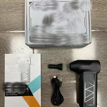 Mini Turbo Jet Fan Electric Air Duster with 3 Gear Adjustable 130000RPM Wind Speed 52m/s Car Computer Cleaning Blower Tool