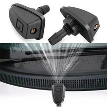 2 Pcs Universal Windshield Washer Nozzles Adjustable Fan Jet Sprayers Used For Daily Auto Parts Maintenance