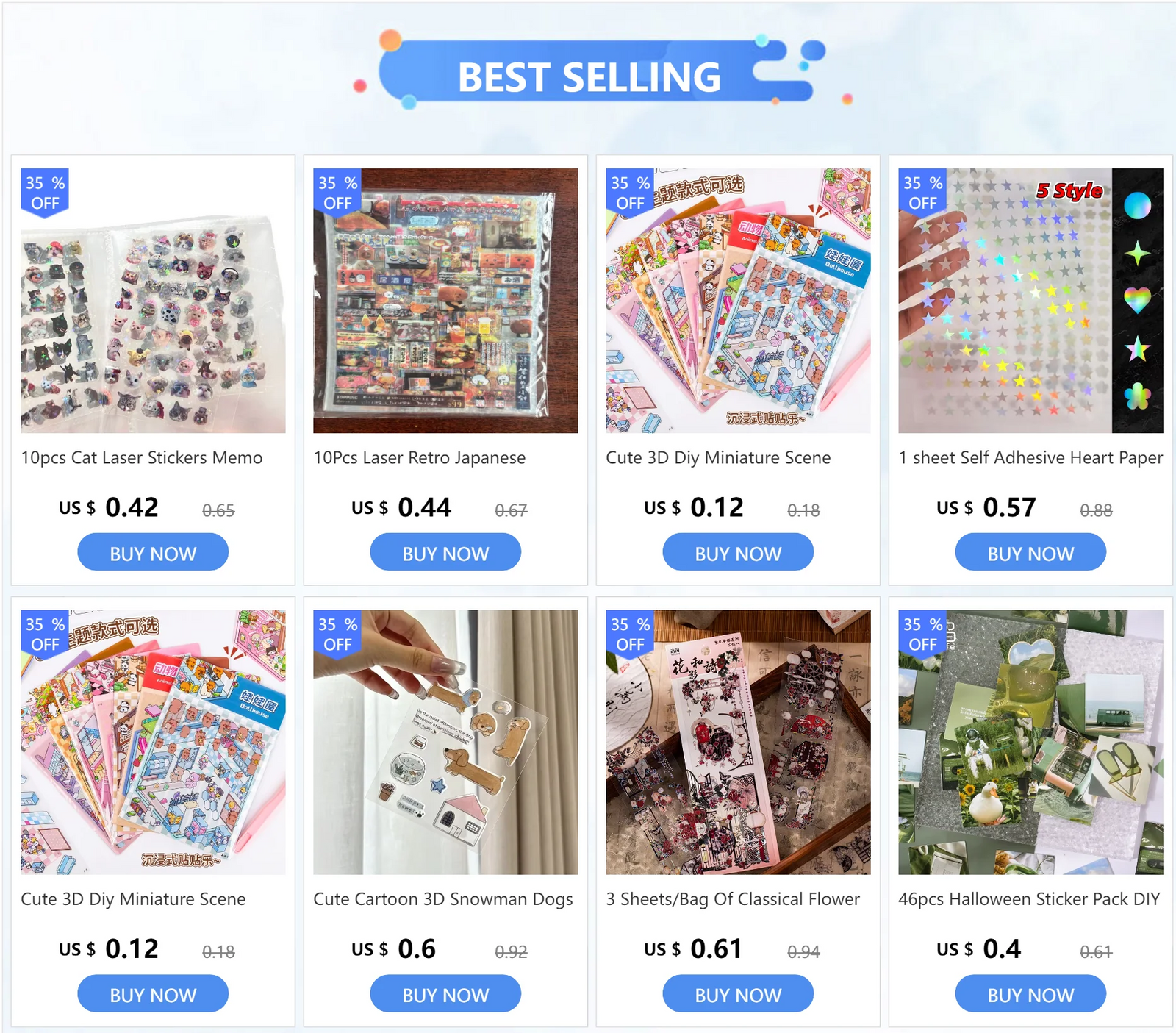 10pcs Cat Laser Stickers Memo Pet Glitter Waterproof Translucent Funny Stationery Cute Scrapbooking Materials Craft Supplies