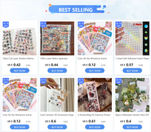 10pcs Cat Laser Stickers Memo Pet Glitter Waterproof Translucent Funny Stationery Cute Scrapbooking Materials Craft Supplies