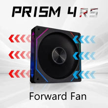 LDPCSJ PRISM 4 RS 12cm ARGB 4 Pin Computer Case Fan Quiet Cooling 12V Large Air Volume 800-1600RPM for Desktop Gaming PC Build