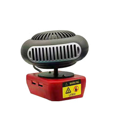 Portable Lithium Electric Power Warm Air Blower Fan Heater Hot&Cold Wind Dual Mode for Makita for Bosch for DeWalt for Milwaukee