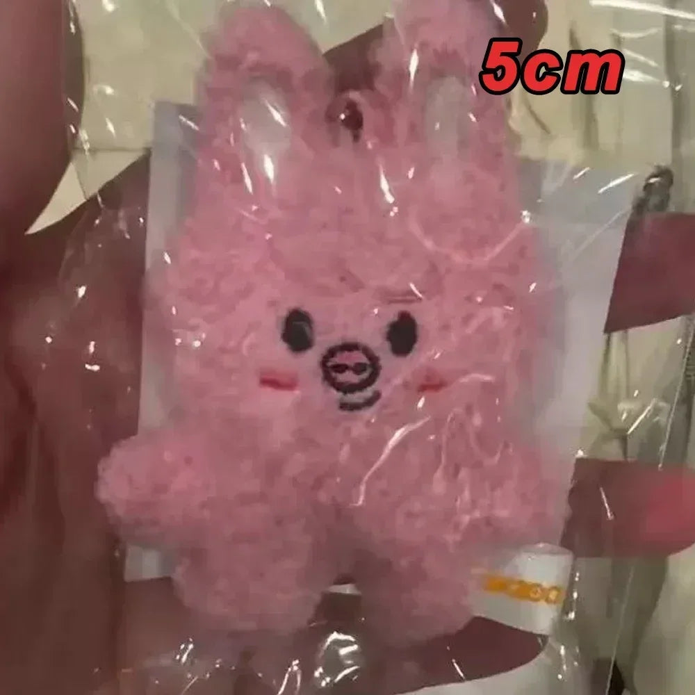 New KPOP Plush Keychain Korean Ide Pendant Toy Keychain Fan Collection Giftsol Plush Cartoon