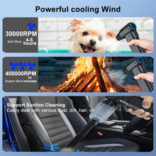 Blower Car Vacuum Cleaner Turbo Fan Violent Jet Fan Cleaning Blowing Tools Auto Dust Collector Portable Air Duster Hair Dryer