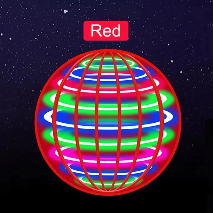 Floating Magic UFO Flying Ball LED Dazzling Lights Automatic Spinning Flying Machine Outdoor Sports Toy Birthday Gift