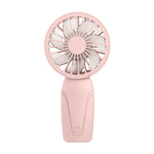 Portable Handheld Small Fan ABS Lightweight Cute Appearance USB Rechargeable Mini Fan For On Go Cooling Portable Mini Pocket Fan
