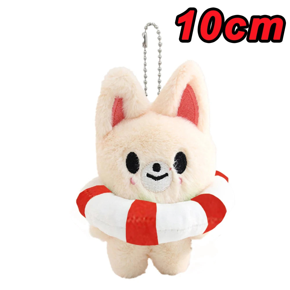 New KPOP Plush Keychain Korean Ide Pendant Toy Keychain Fan Collection Giftsol Plush Cartoon