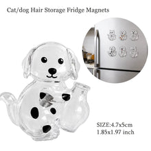 Transparent Dog Hair Storage Pendant Dog Hair Collector Keychain Pet Hair Memorial Bottle for Pet Lovers DIY Memorial Keychain