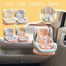 Dolls Accessories For Labubu Mini Plush Car Seat Safety Seat with Car Air Vent Ornament Car Decoration