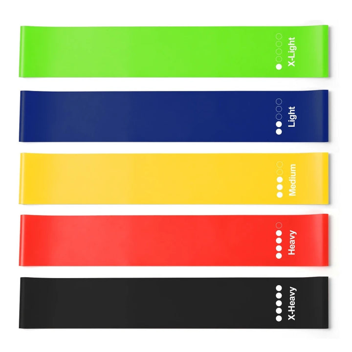 Premium Elastic Yoga Resistance Bands for Hip Glute Training Fitness Exercise Booty Bands Stretching Home Gym Workout