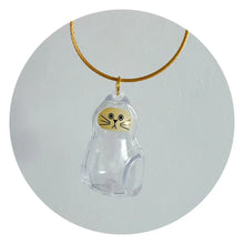 Creative Dog Hair Storage Keychain Transparent Dog\Cat Shape Memorial Pendant Handmade DIY Pet Souvenirs for Pet Lovers Gift