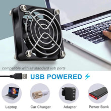 8/12cm 12V USB Powered Computer PC Case Fan For Receiver DVR Xbox TV Box Router Silent Chassis Cooler