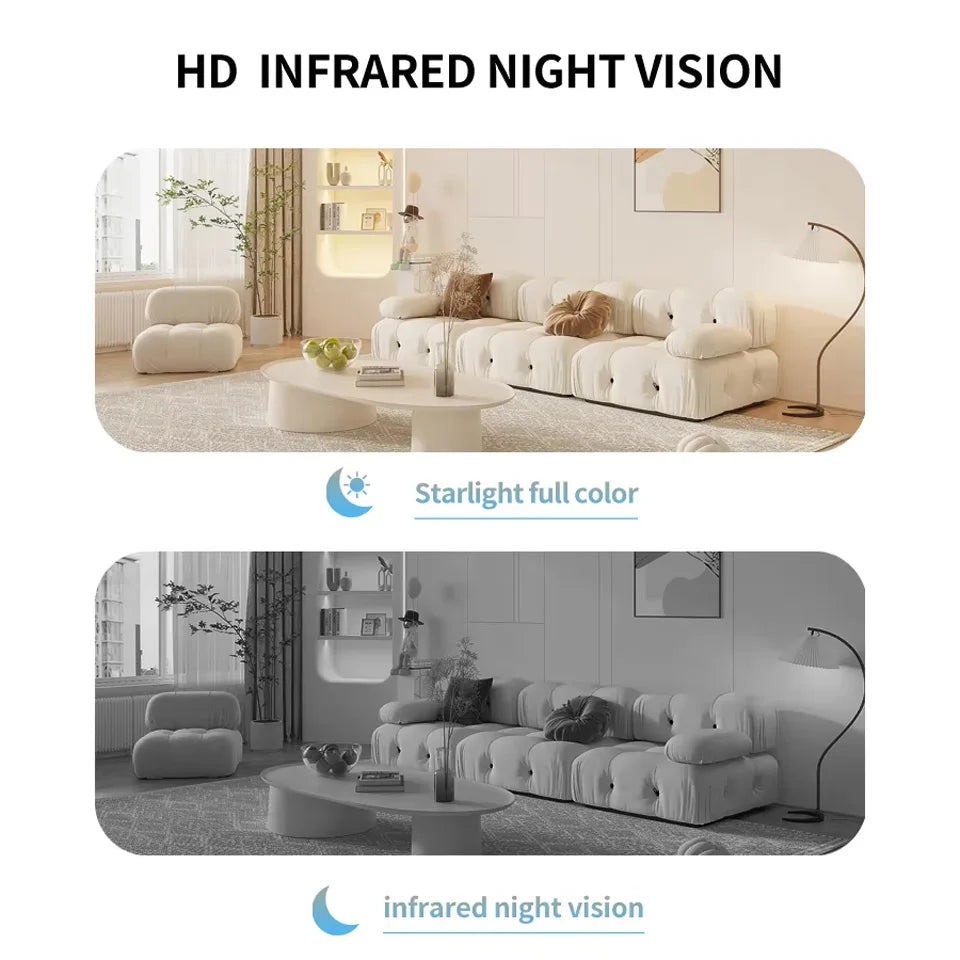 Pet Dog Camera with Phone App, 5G/2.4GHz WiFi Indoor Security Baby Camera, 360° Pan & Tilt, 2-Way Audio, Night Vision 2026New