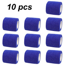 12/10pcs Colorful Sport Self Adhesive Elastic Bandage Wrap Tape Elastoplast For Knee Pad Finger Ankle Palm Aid Kit Pet Tool Warm
