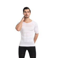 INSELLE Men Body Shaper Slimming Compression Vest Undershirt Seamless Waist Trainer Tank Top Belly Control Weight Loss Shapewear