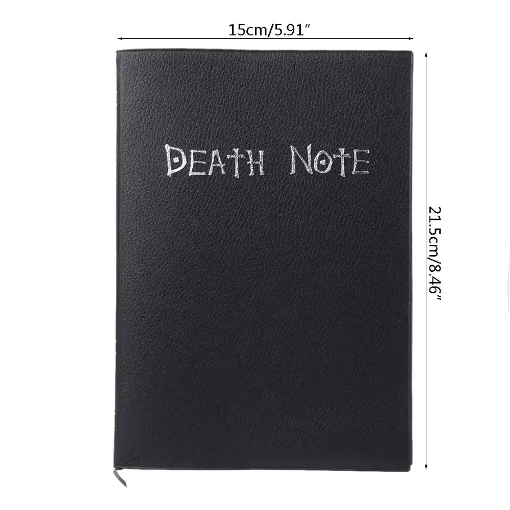 Death Note Anime Large School Notebook Collectible Writing Journal Diary Planner Stationery Cosplay Prop Fan