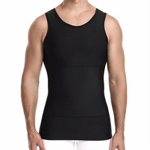 INSELLE Men Body Shaper Slimming Compression Vest Undershirt Seamless Waist Trainer Tank Top Belly Control Weight Loss Shapewear