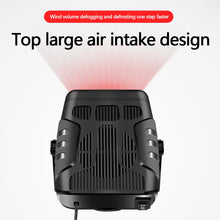 Car Cooling & Heater Fan 12V 120W Auto Windshield Anti-Fog Electric Heating Dryer Defogging Demister Defroster