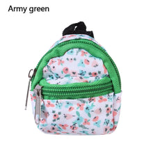 Mini Zipper Doll Backpacks Cute School Bags Doll Backpacks Doll Bags Travel Case Doll Accessories Toy Supplies for Doll Play
