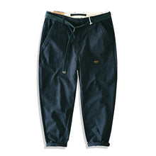 Yu Wenle Amekaji Trendy Versatile Workwear Pants Men American Retro Trousers Fashion Cargo Pants Man Straight Casual Baggy Pants