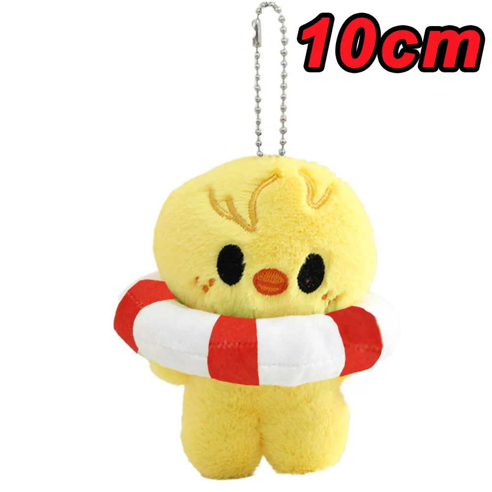 New KPOP Plush Keychain Korean Ide Pendant Toy Keychain Fan Collection Giftsol Plush Cartoon