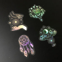 100 Pack Transparent PET Stickers BOHO Designs – Snake;Sun;Moons;Stars etc-Perfect for DIY, Bujo, Phone Cases, Windows & More