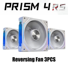 LDPCSJ PRISM 4 RS 12cm ARGB 4 Pin Computer Case Fan Quiet Cooling 12V Large Air Volume 1200RPM for Desktop Gaming PC Build