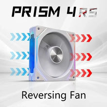 LDPCSJ PRISM 4 RS 12cm ARGB 4 Pin Computer Case Fan Quiet Cooling 12V Large Air Volume 1200RPM for Desktop Gaming PC Build