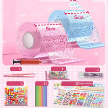 DIY Blow Bubble Nano Tape Full Set of PET Nano Glue Knead Music Double-Sided Tape Decompression Toy Stickers Gift