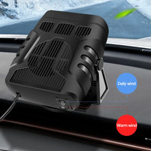 Car Cooling & Heater Fan 12V 120W Auto Windshield Anti-Fog Electric Heating Dryer Defogging Demister Defroster