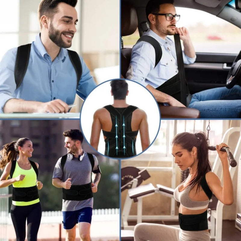 Humpback Posture Corrector, Scoliosis Corrector, Student Posture Trainer for Humpback Prevention, Unisex Sitting Posture Correct