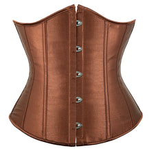 Underbust Corset Waist Slimming Corset Bustiers Body Shaper for Women Steampunk Lace-up Corset Belt Waist Trainer