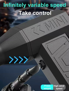 130000RPM Turbo Jet Fan Electric Air Duster Portable Cleaning Blower Tool Car Blowing Snow 4 Gears adjustable Type-C Charging