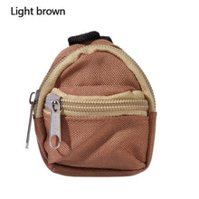 Mini Zipper Doll Backpacks Cute School Bags Doll Backpacks Doll Bags Travel Case Doll Accessories Toy Supplies for Doll Play
