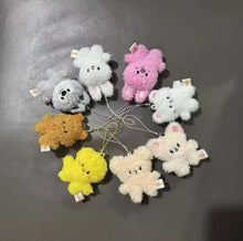 New KPOP Plush Keychain Korean Ide Pendant Toy Keychain Fan Collection Giftsol Plush Cartoon