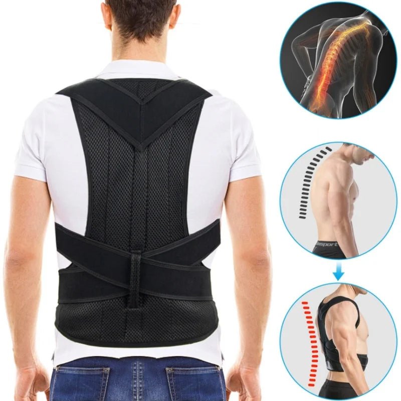 Humpback Posture Corrector, Scoliosis Corrector, Student Posture Trainer for Humpback Prevention, Unisex Sitting Posture Correct
