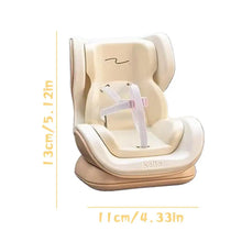 Dolls Accessories For Labubu Mini Plush Car Seat Safety Seat with Car Air Vent Ornament Car Decoration