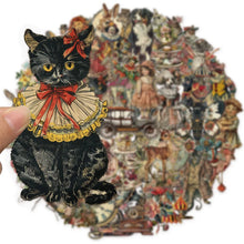50PCS Victoria Decoration Graffiti Stickers DIY Luggage Notebook Skateboarding Motorcycle PET Waterproof Stickers