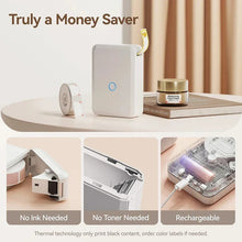 Niimbot D110 Portable Mini Printer Thermal Adhesive Sticker Label Printer Inkless Pocket Label Maker UV Printer For Mobile Label