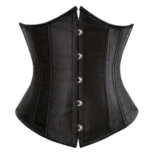 Underbust Corset Waist Slimming Corset Bustiers Body Shaper for Women Steampunk Lace-up Corset Belt Waist Trainer