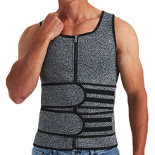 Men's Body Shaper Waist Trainer Sauna Vest Belts Sweat Sauna Corset Suits Abdomen Slimming Shapewear Fat Burning Fitness Tops