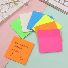 50 Sheets/pad Transparent Sticky Notes Pad Waterproof Self-Adhesive Clear Memo Message Reminder Home Office School Supplies
