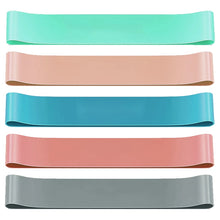 Different Resistance Bands Yoga Band Fitness Exercise Training Hip Tension Band Leg Squat Dance Elastic Loop Stretch Band