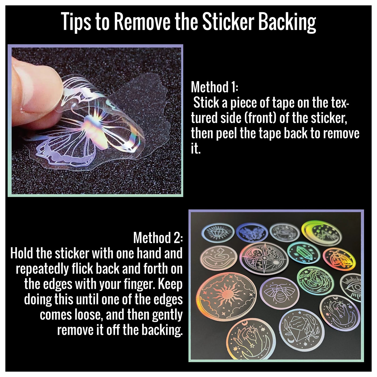 100 Pack Transparent PET Stickers BOHO Designs – Snake;Sun;Moons;Stars etc-Perfect for DIY, Bujo, Phone Cases, Windows & More