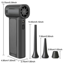 Blower Car Vacuum Cleaner Turbo Fan Violent Jet Fan Cleaning Blowing Tools Auto Dust Collector Portable Air Duster Hair Dryer