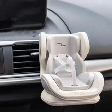 Dolls Accessories For Labubu Mini Plush Car Seat Safety Seat with Car Air Vent Ornament Car Decoration