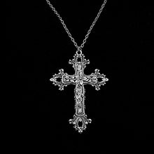 Hip Hop Cross Pendant Necklace Gothic Stainless Steel Minimalist Jewelry For Men Retro Fashion Unisex Gift Couple Accessories