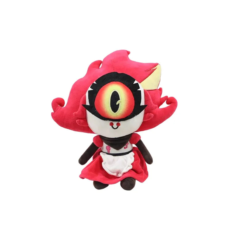 Cute Hazbin Hotel S3 Vees Villainous Vox Niffty Plush Toy Doll Pillow Soft Stuffed Cartoon Fans Decoration Toys Birthday Gifts